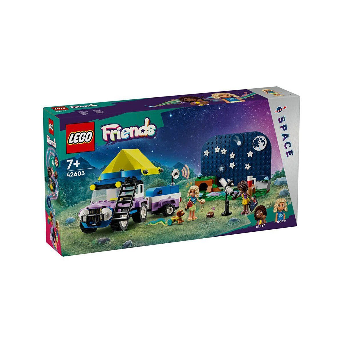 42603 Lego® Friends Yıldız Gözlemleme Kamp Aracı 364 Parça +7 Yaş