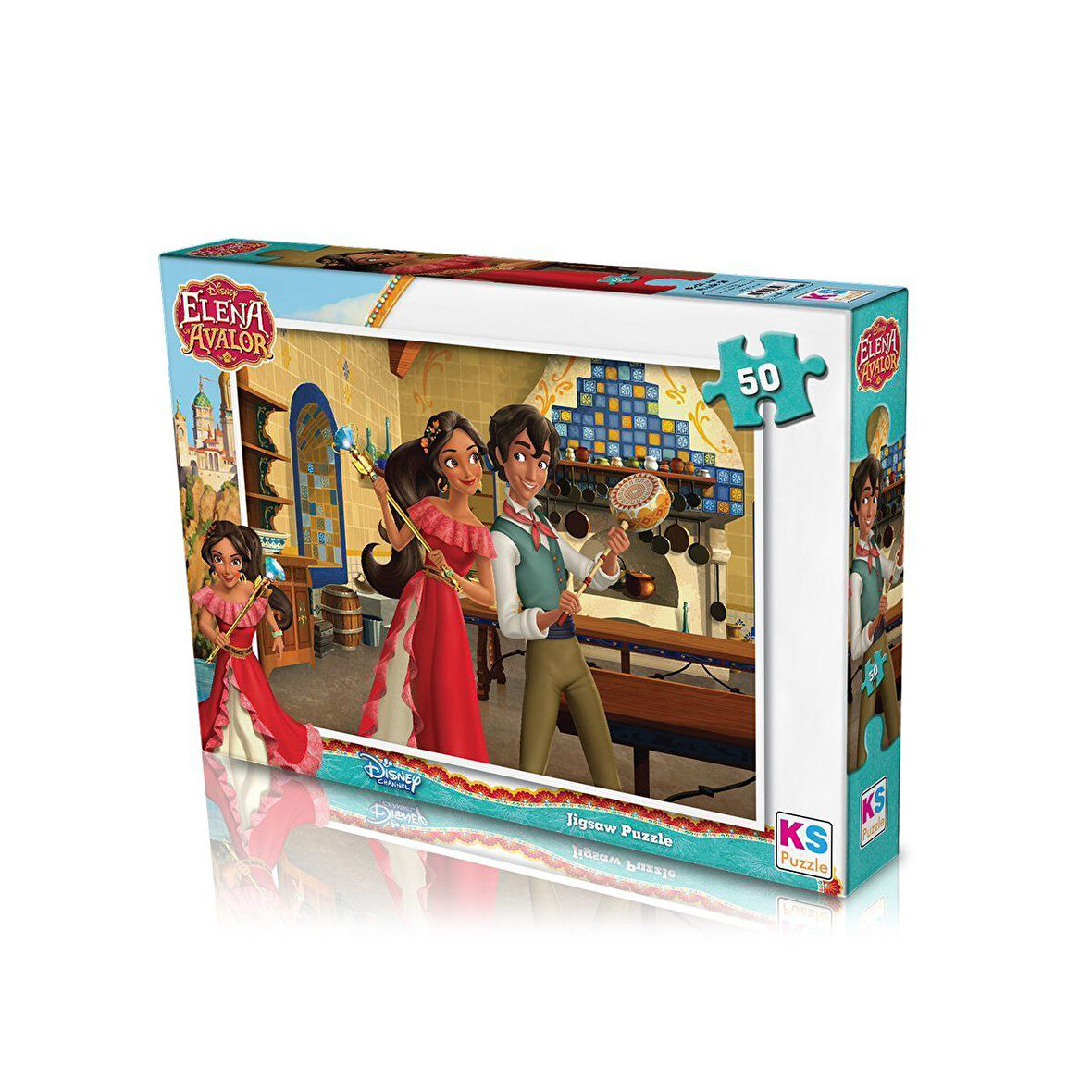 Eln709 Elena 50 Parça Puzzle -ks