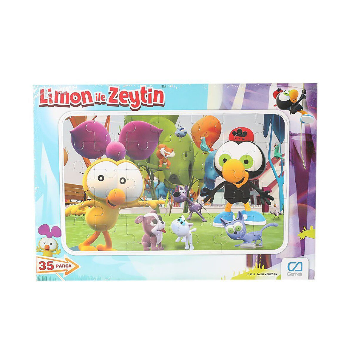 Cafrm-5082-5083 Limon İle Zeytin Frame Puzzle 35 Parça