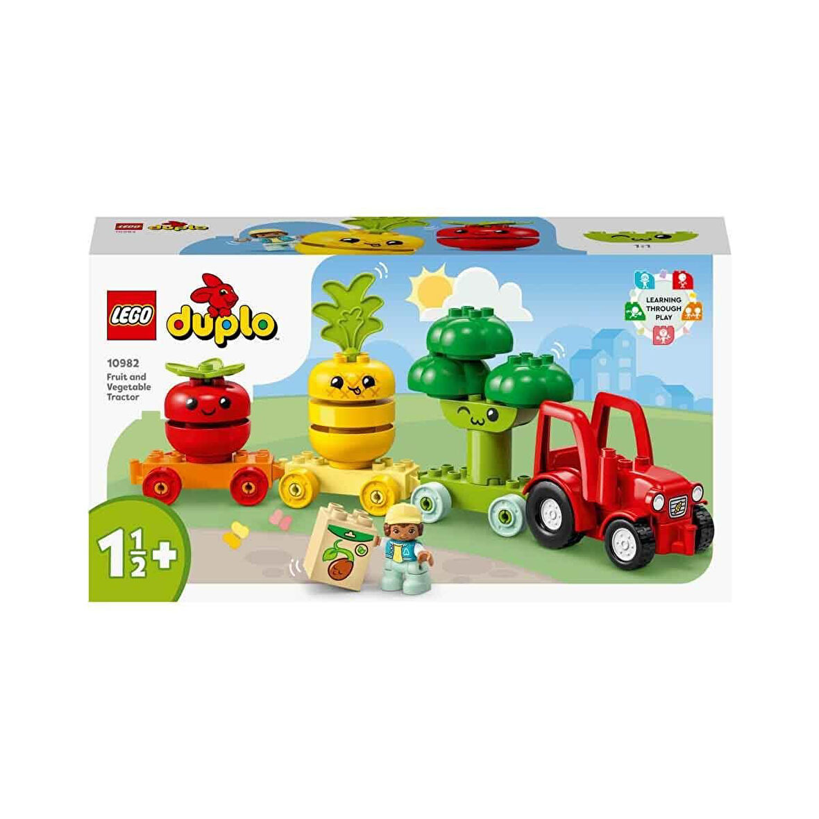 10982 Lego® Duplo® - Meyve Sebze Traktörü 19 Parça +1,5 Yaş