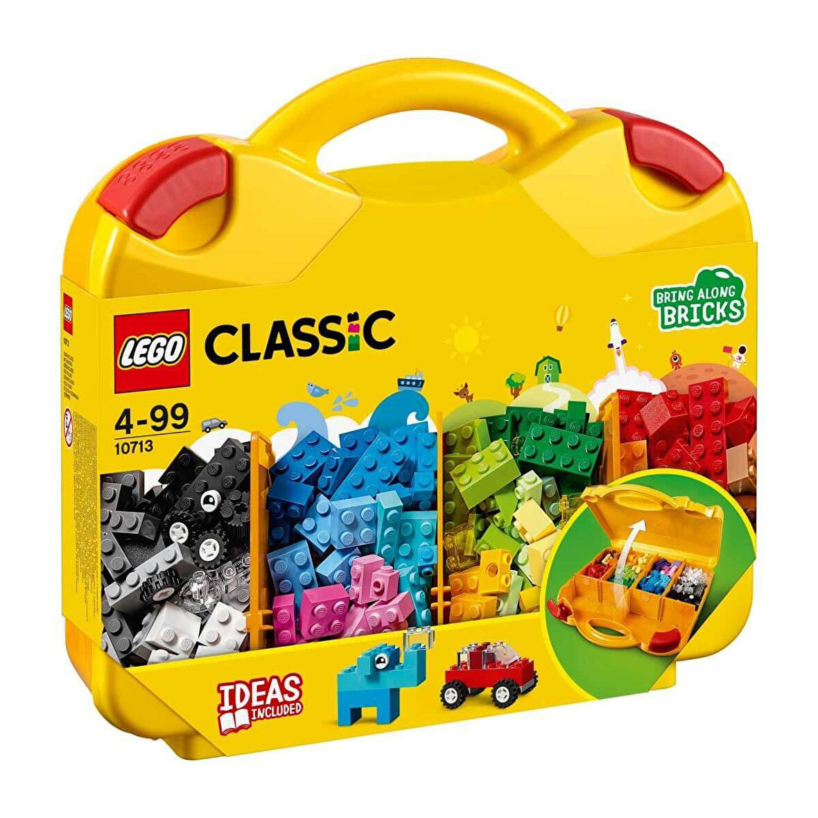 10713 Lego® Classic Yaratıcı Çanta 213 Parça 4-99 Yaş Özel Fiyatlı Ürün