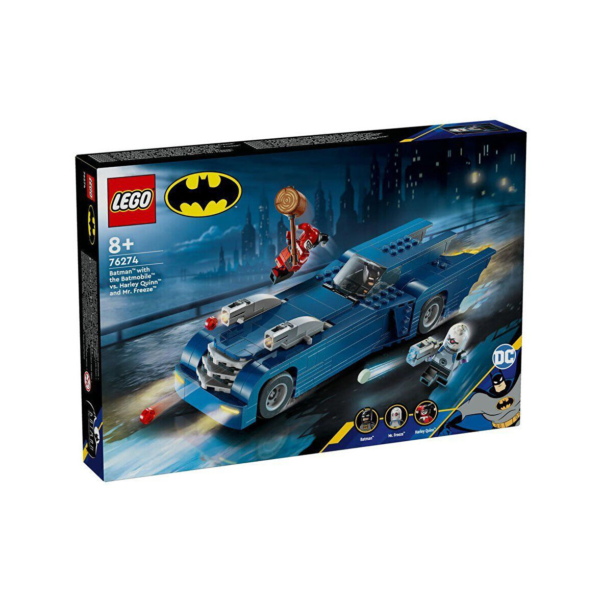 76274 Batmobile Batman Harley Quinn Ve Mr. Freeze 435 Parça +8 Yaş