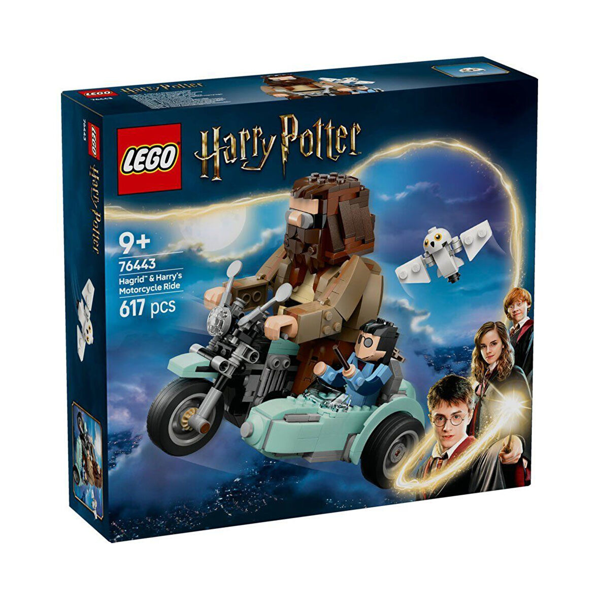 76443 Harry Potter-hagrid Ve Harrynin Motosiklet Yolculuğu 617 Parça +9 Yaş