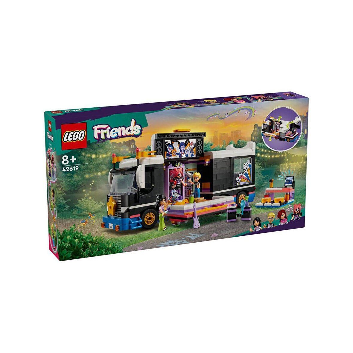 42619 Lego® Friends Turne Otobüsü 845 Parça +8 Yaş