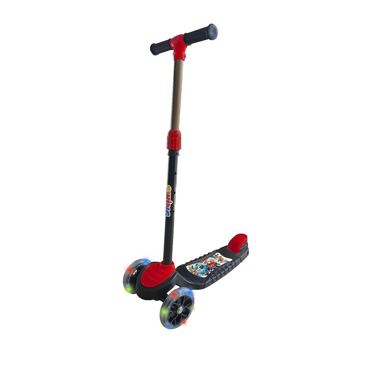 Swsc1-ı Swing Işıklı Scooter Kırmızı