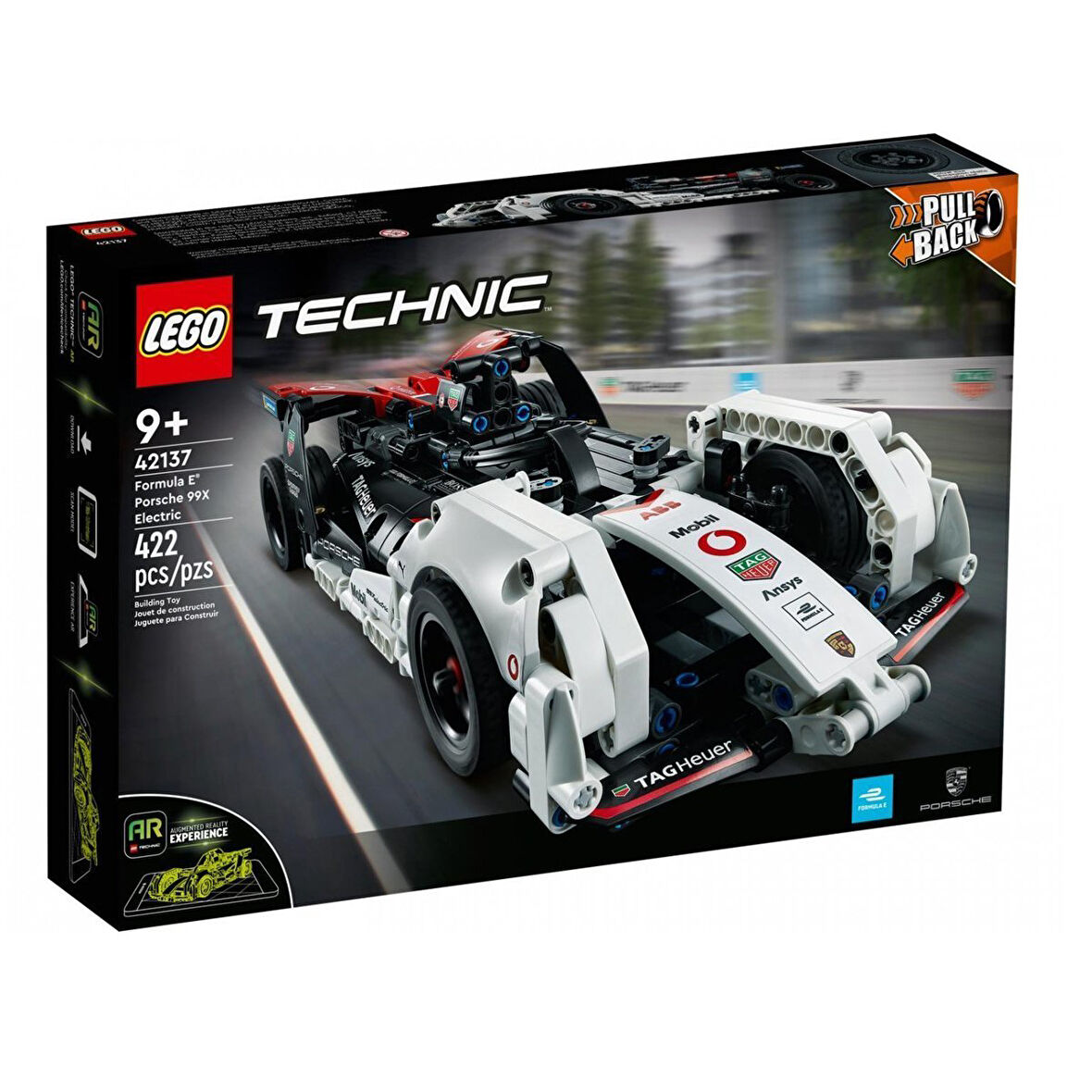 42137 Lego® Technic - Formula E® Porsche 99x Electric, 422 Parça +9 Yaş