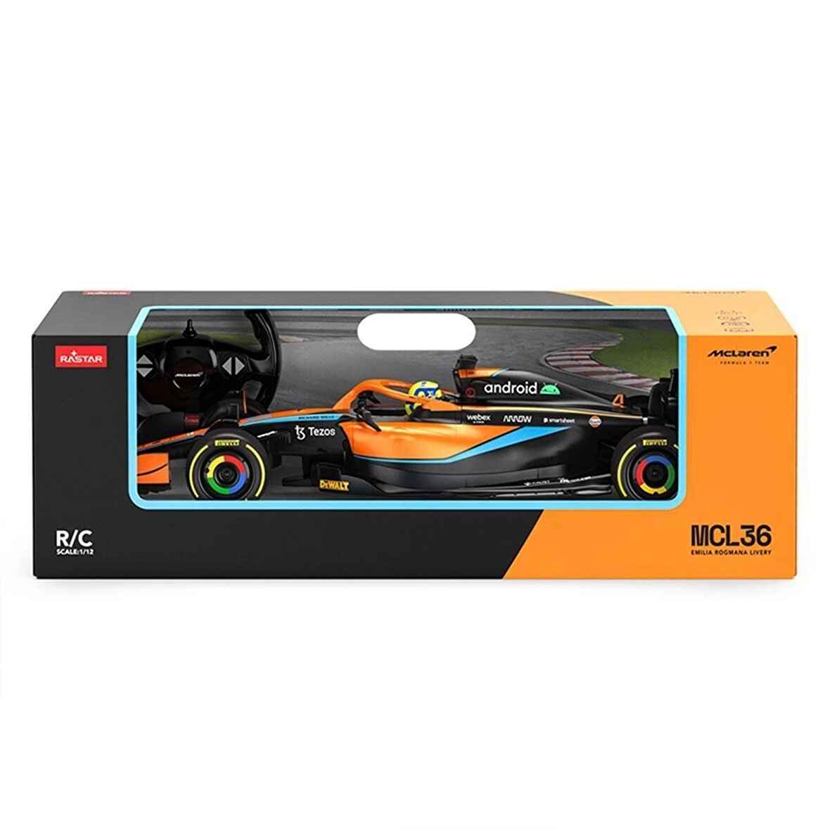 99800 Mclaren F1 Mcl36 Uzaktan Kumandalı Araba -sunman