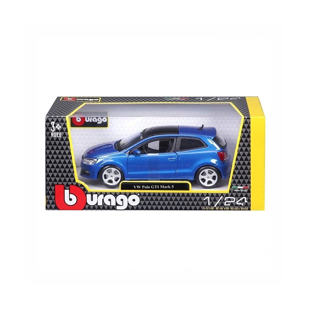 21059 Burago 1:24 Volkswagen Polo Gtı Mark 5 Model Araba