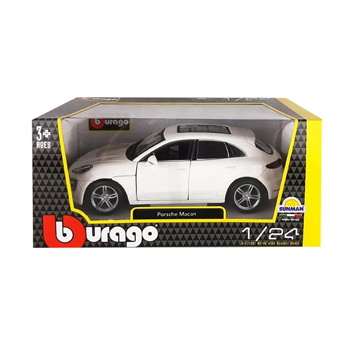 21077 1:24 Porsche Macan Model Araba -sunman