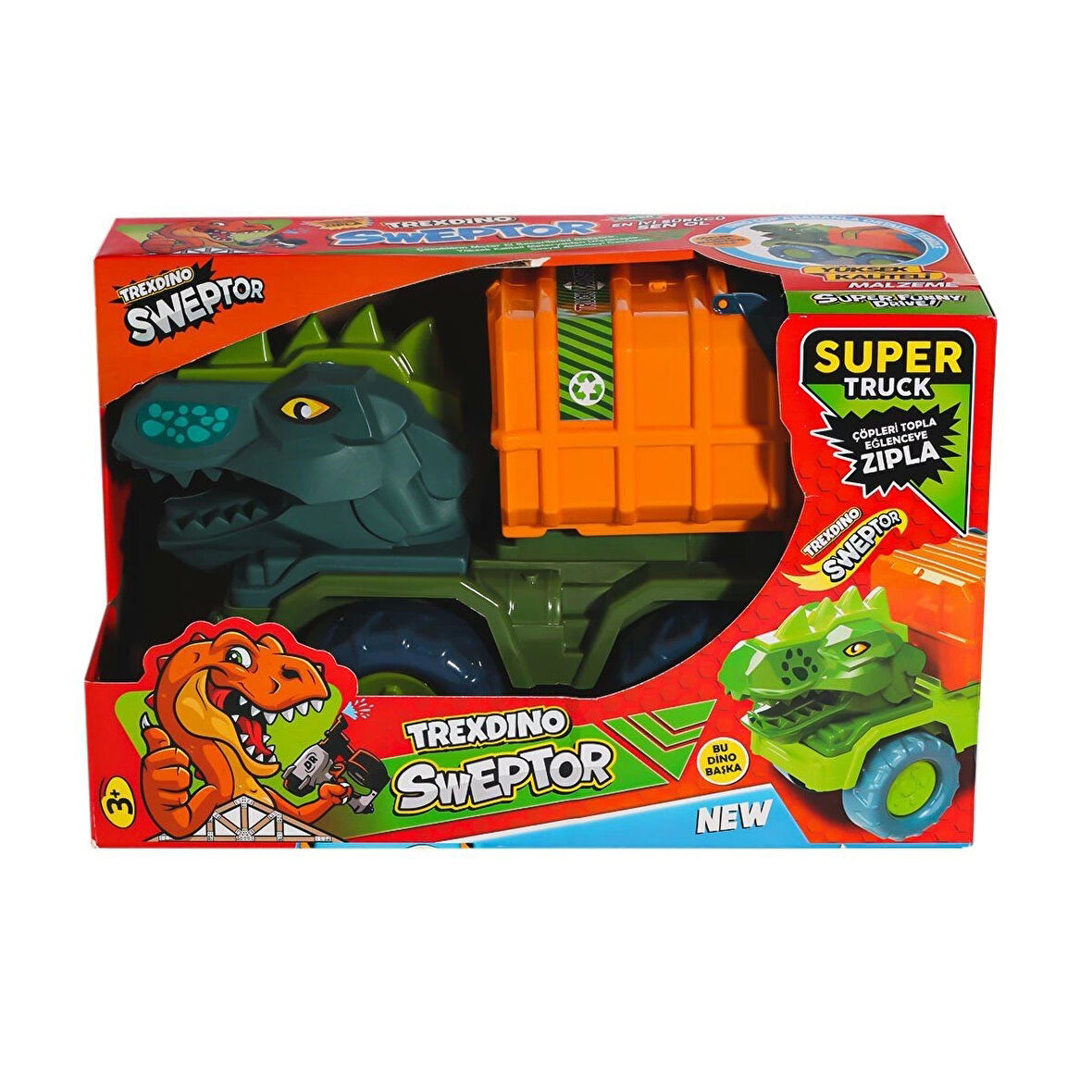 Bmd503 Sweptor Dino Çöp Kamyonu -asya Oyuncak