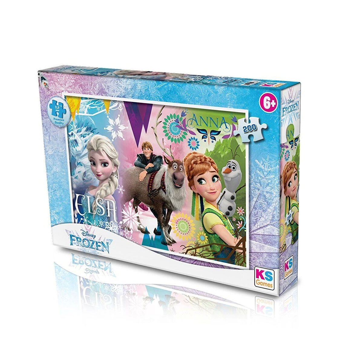 Frz113 Ks, Frozen 200 Parça Puzzle