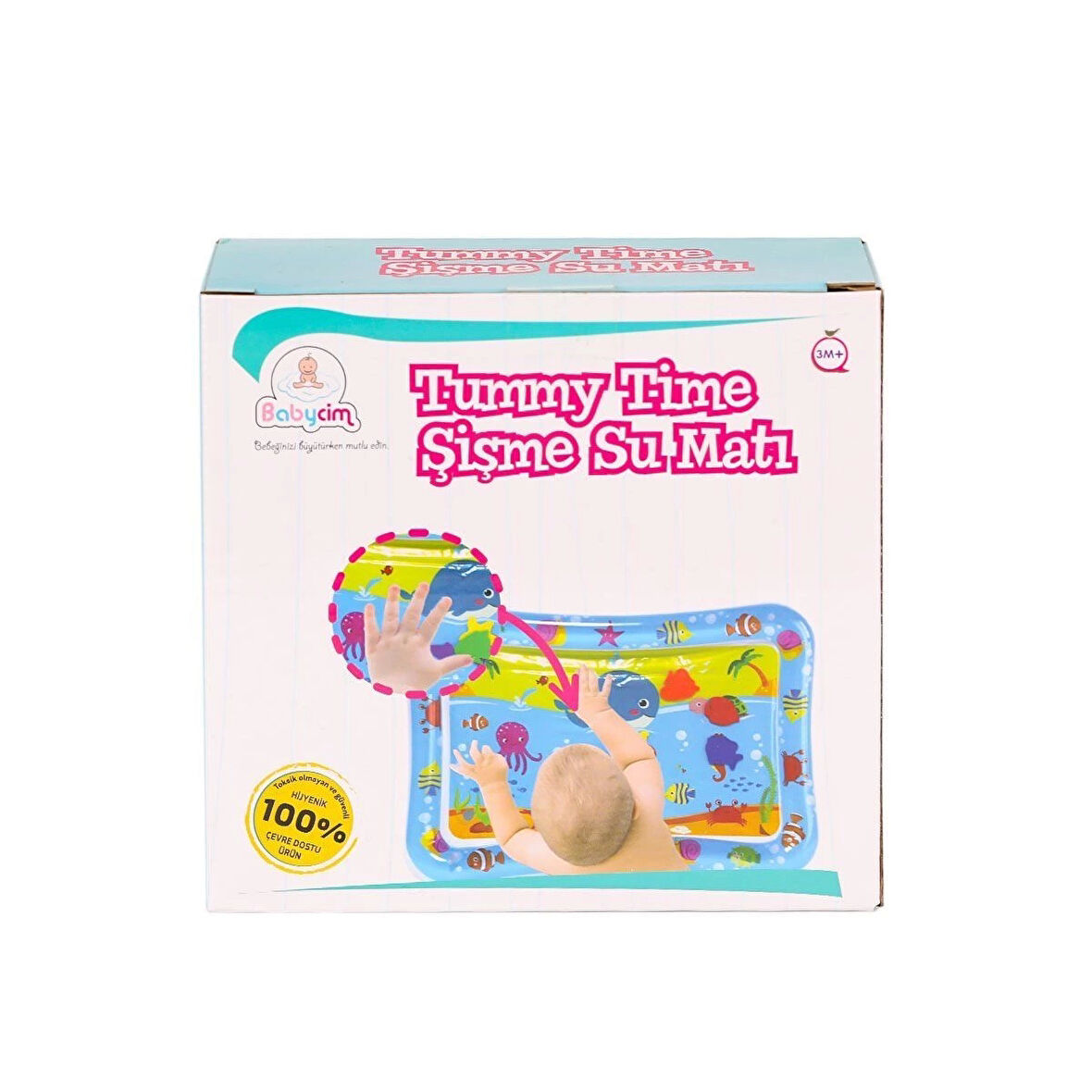 884c Tummy Time Şişme Su Matı -birliktoys
