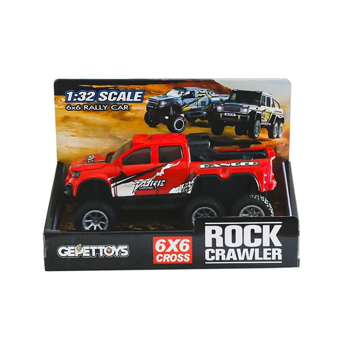 2101 6x6 Arazi Aracı 1:32 -gepettoys