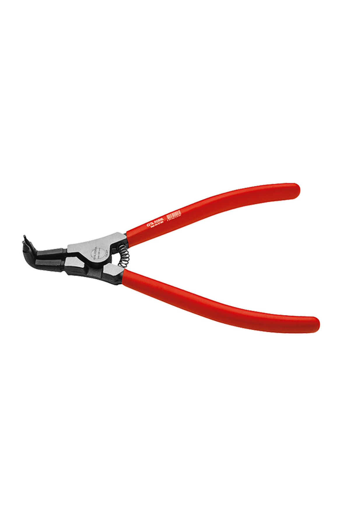 Ceta Form E66-44-0140 Dış Segman Pensesi 140 Mm Eğri Uçlu-yaylı