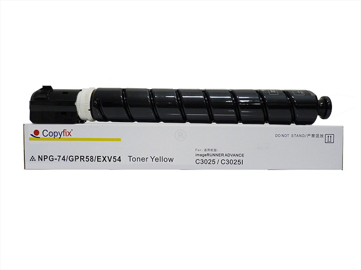 Canon C-EXV 54 Sarı Toner Muadil