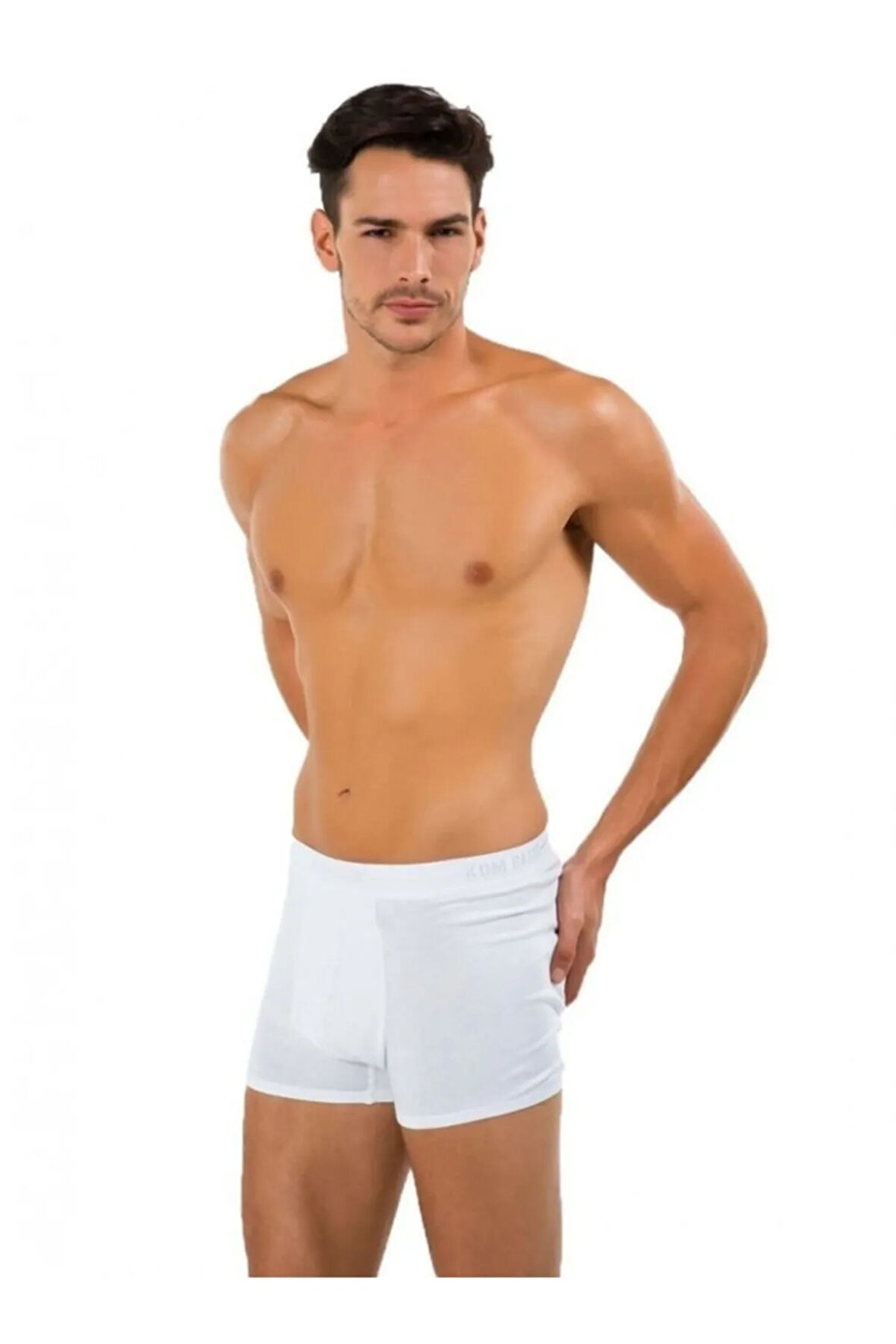 Erkek Beyaz Colin Eko Paket 2 Li Boxer