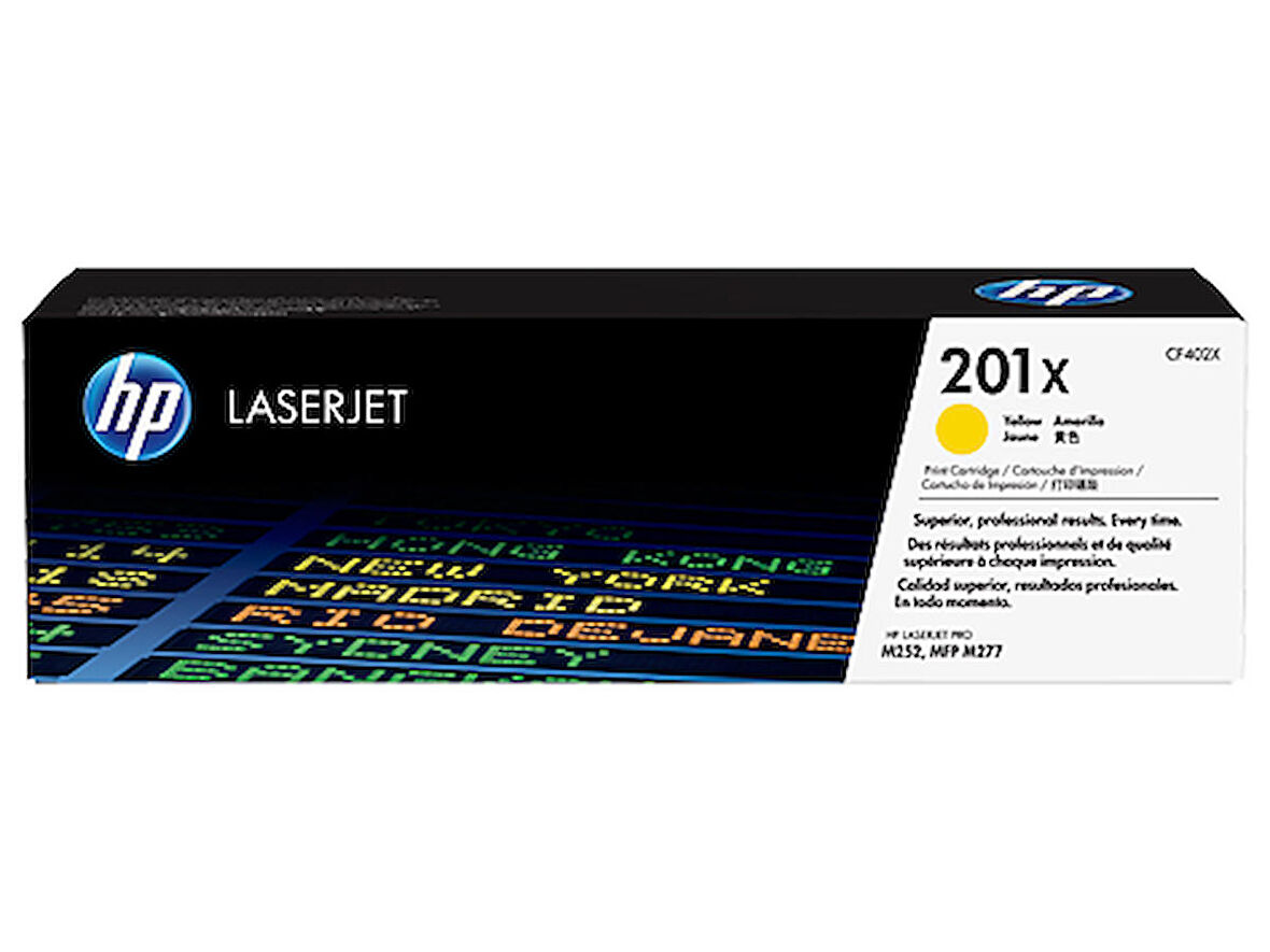 Hp CF402X Sarı Orjinal Toner Yüksek Kapasiteli