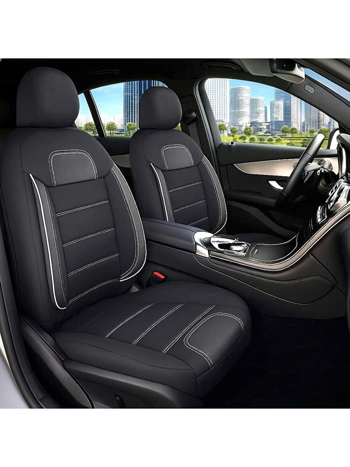 Peugeot 307 Araçlara Uyumlu Tam Takım Basic B Model Oto Koltuk Kılıfı Seti