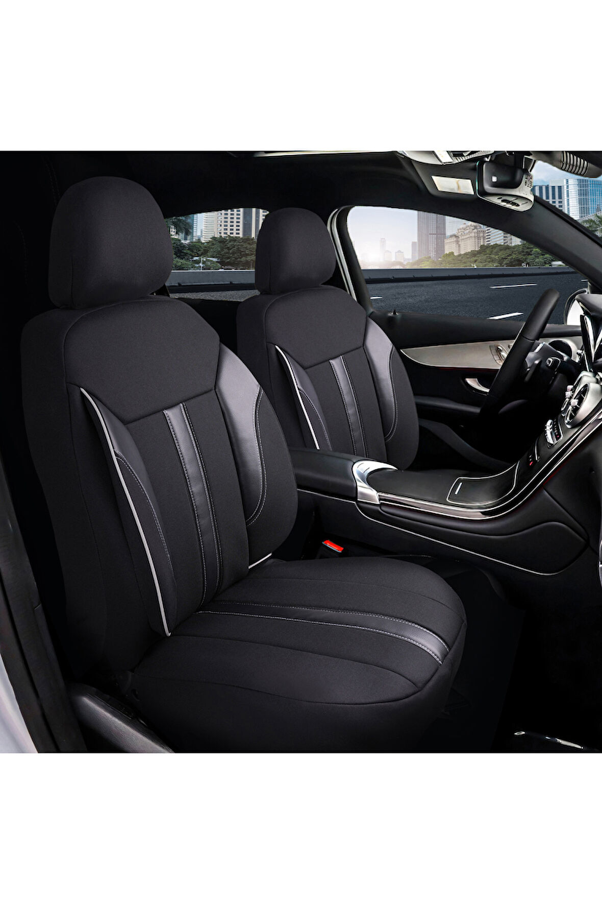 Fiat Punto Araçlara Uyumlu Tam Takım Classy Model Oto Koltuk Kılıfı Seti