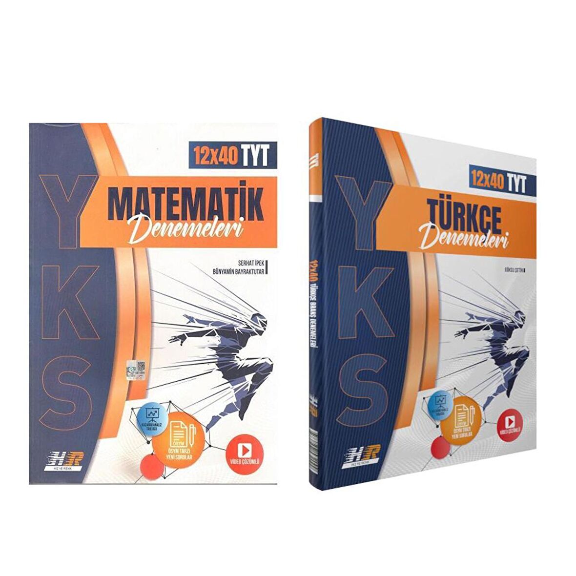 Hız ve Renk TYT Matematik ve Türkçe Deneme Seti 2 Kitap