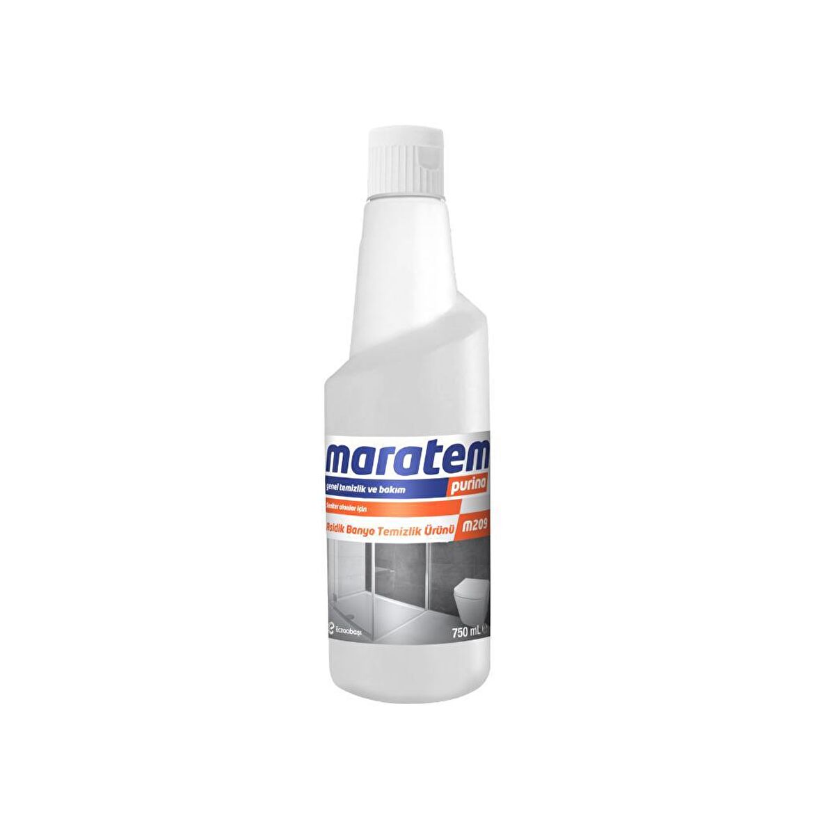 MARATEM M209 ASİDİK BANYO TEMİZLİK ÜRÜNÜ 750 ML.