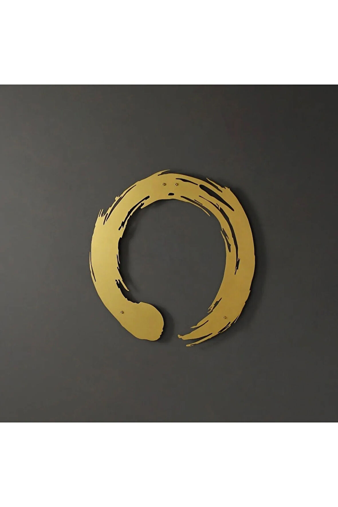 Enso Circle Metal Duvar Dekoru