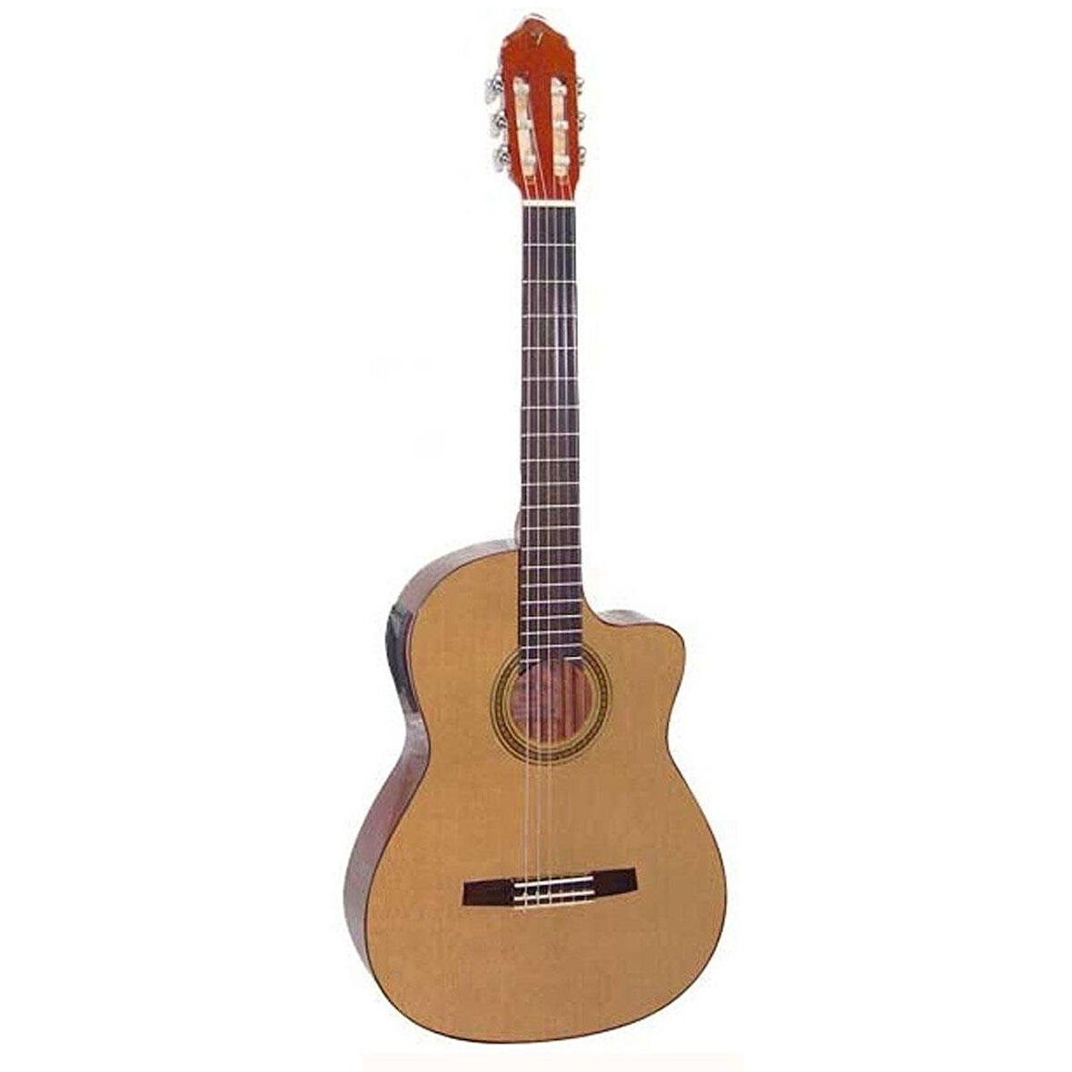 VALENCIA CG30RCE ELEKTRO KLASİK GİTAR, 4/4, NATUREL