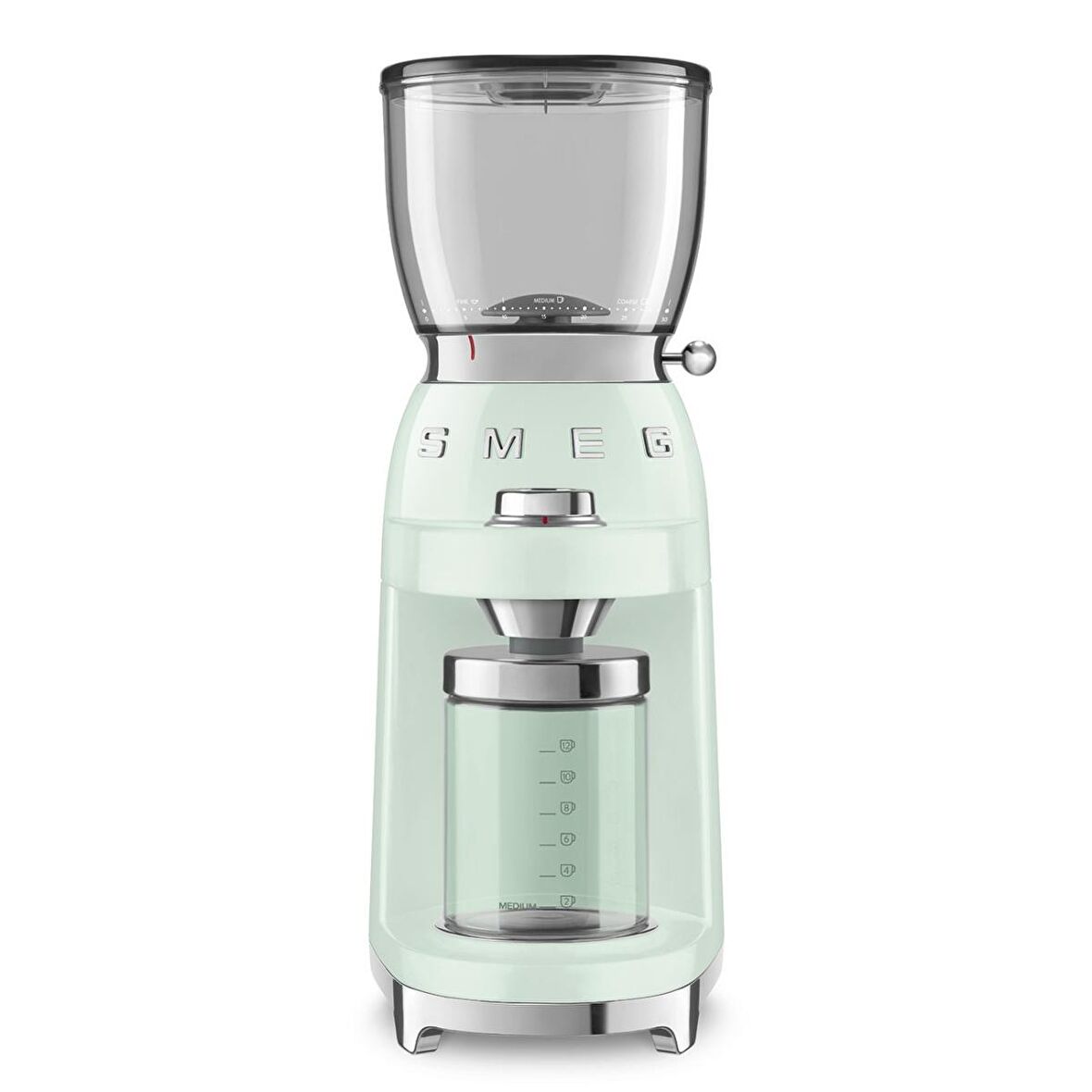 Smeg Pastel Yeşil Kahve Öğütme Makinesi (Eski Kod)-CGF02PGEU