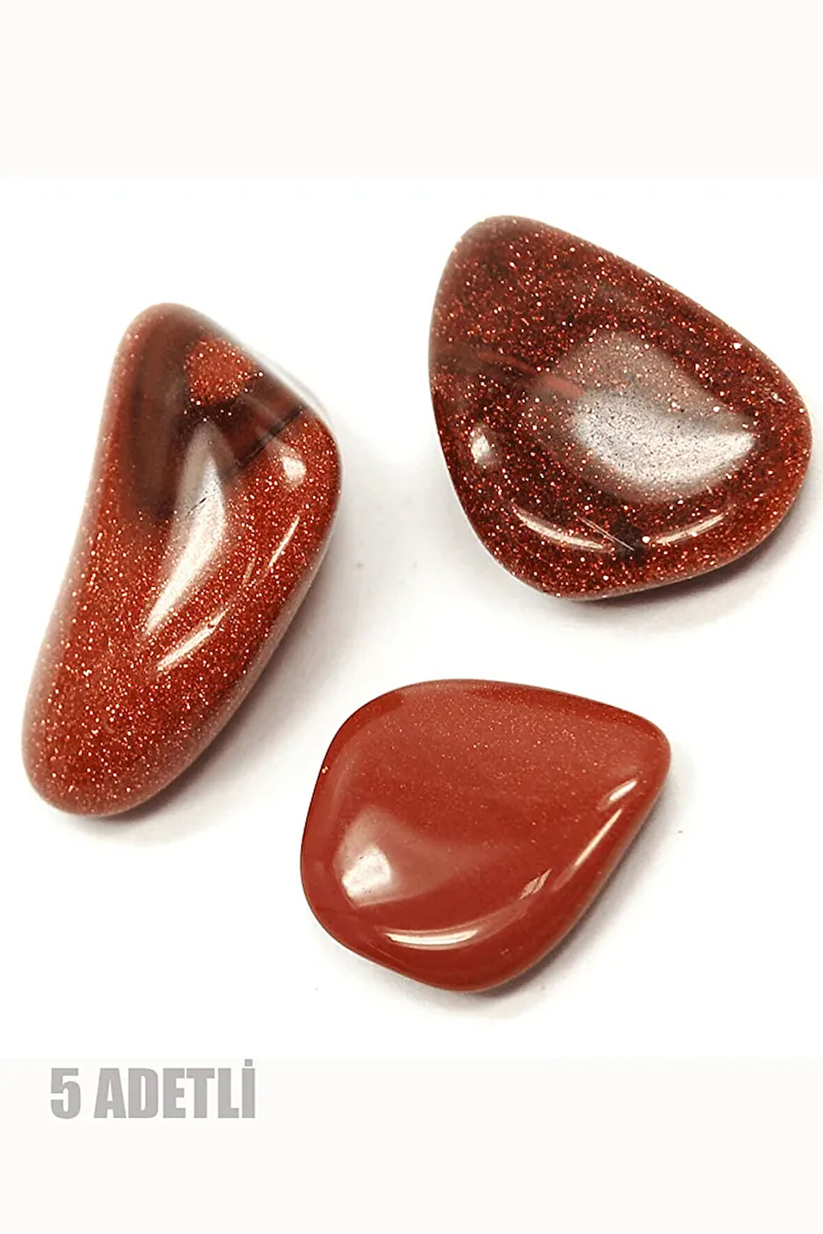 Sertifikalı Kahverengi Yıldız Taşı Kütle (5 Adetli)