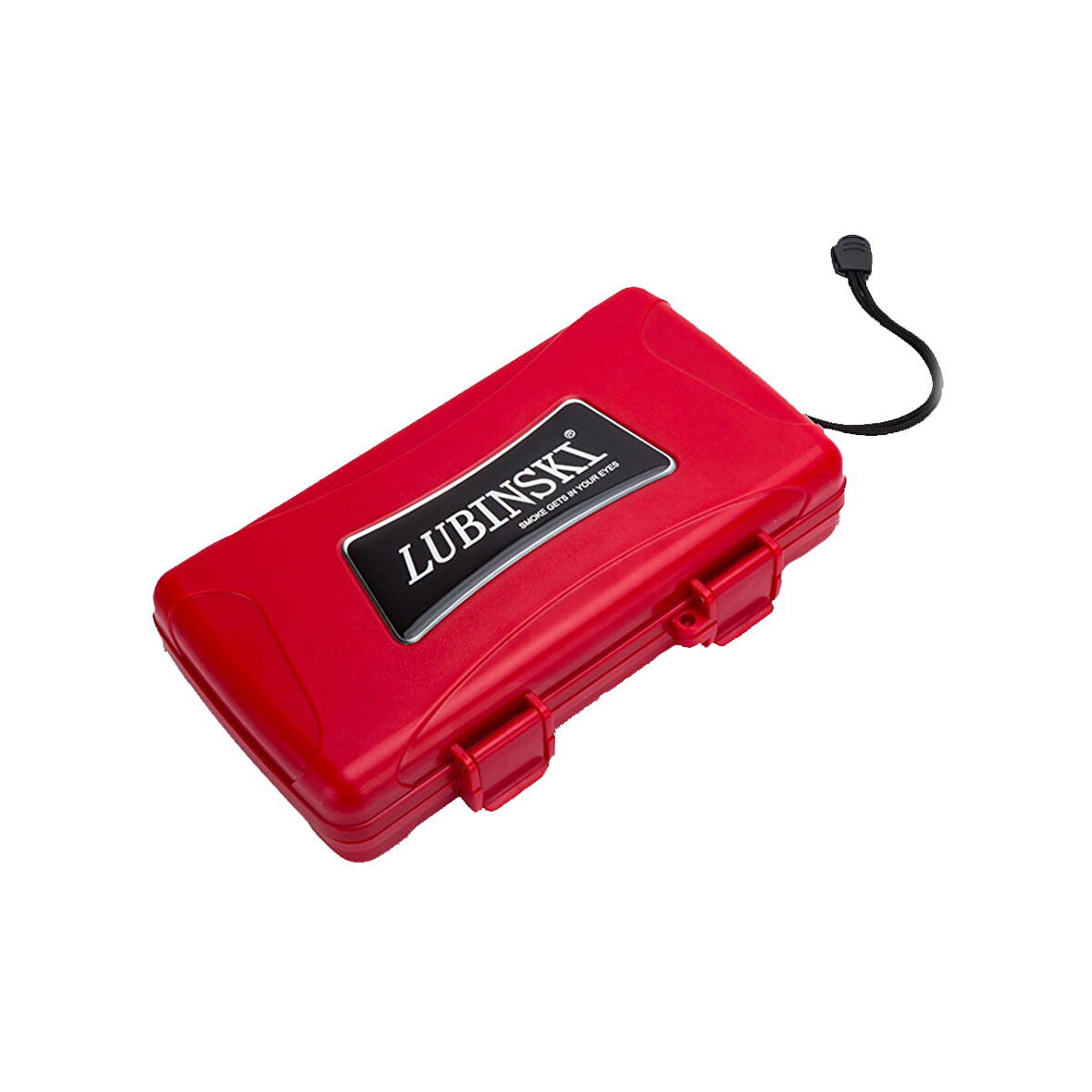Lubinski Kırmızı Polikarbon Humidor (4556AT)