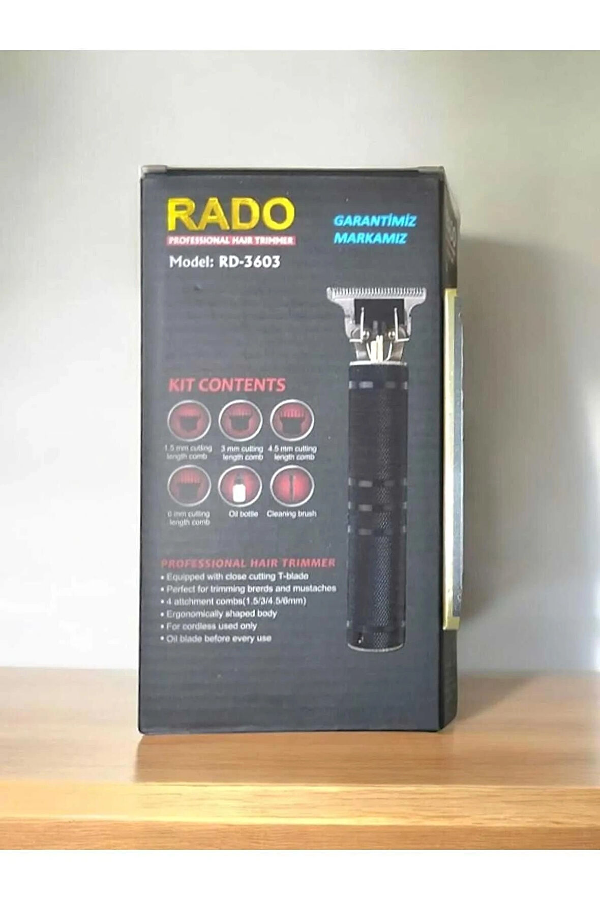 Rd-3603 Rado Saç Sakal Tıraş Makinesi