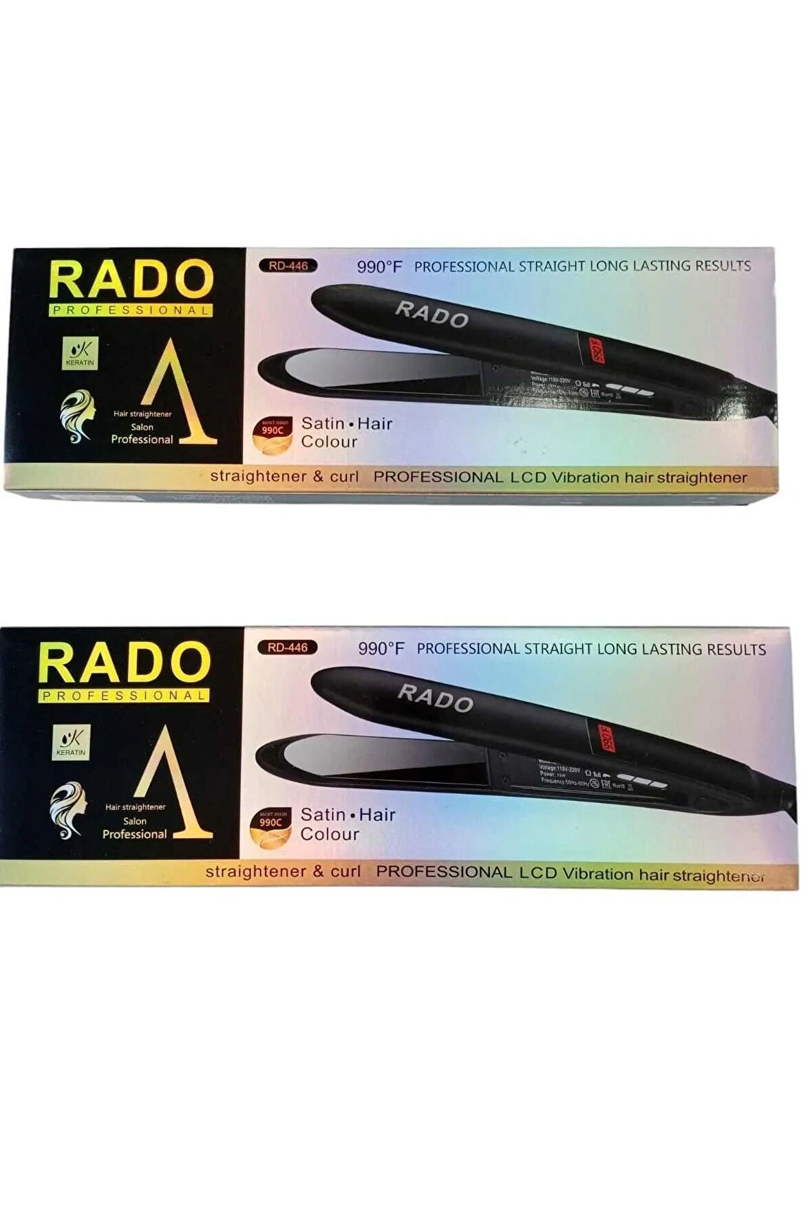 Rado Rd-446 cheap marketıng Isı Ayarlı Erken Isınma Özelliği Profesyonel Saç Düzleştirici