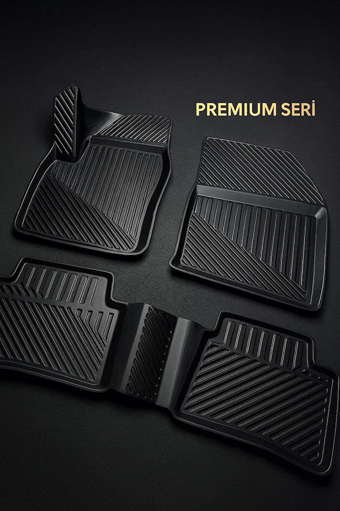 Toyota C-HR 2023+ 3D Havuzlu Kauçuk Oto Paspas – Maksimum Koruma ve Şıklık