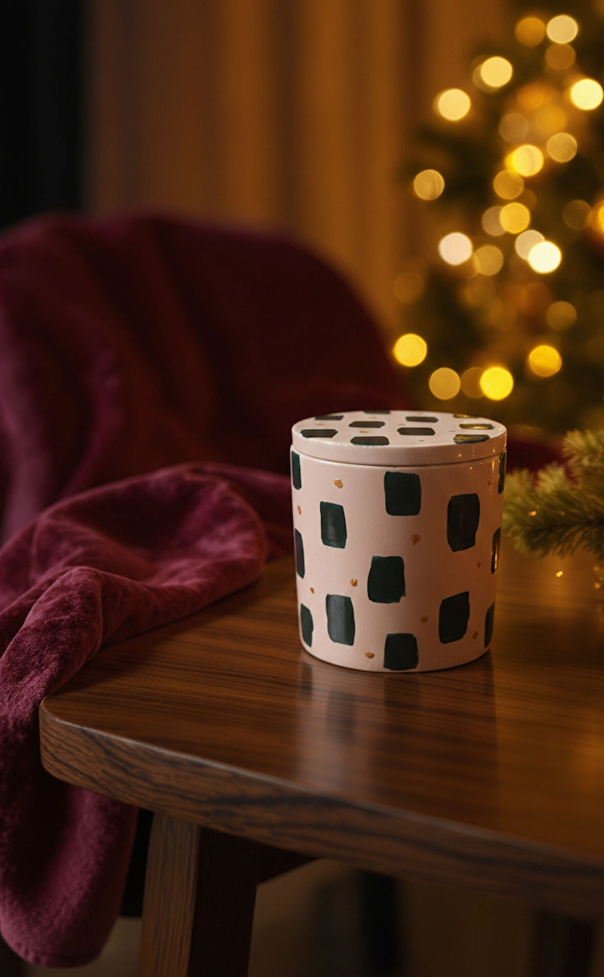 Winter Plum Doğal, Vegan Soya Mumu