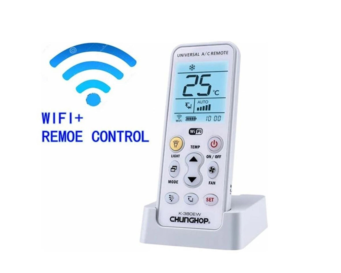 Chunghop K-380Ew Klima Wifi Kumandası