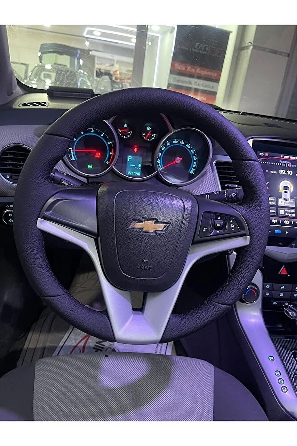 Chevrolet Cruze 2009-2014 Uyumlu Araca Özel Direksiyon Kılıfı (Açıklamayı Okuyunuz)