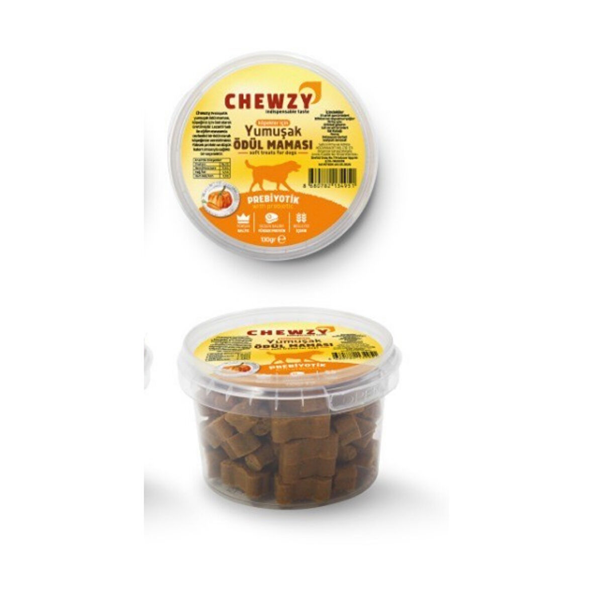 Petlovebutik CHEWY PREBİYOTİKLİ KÖPEK ÖDÜL MAMASI