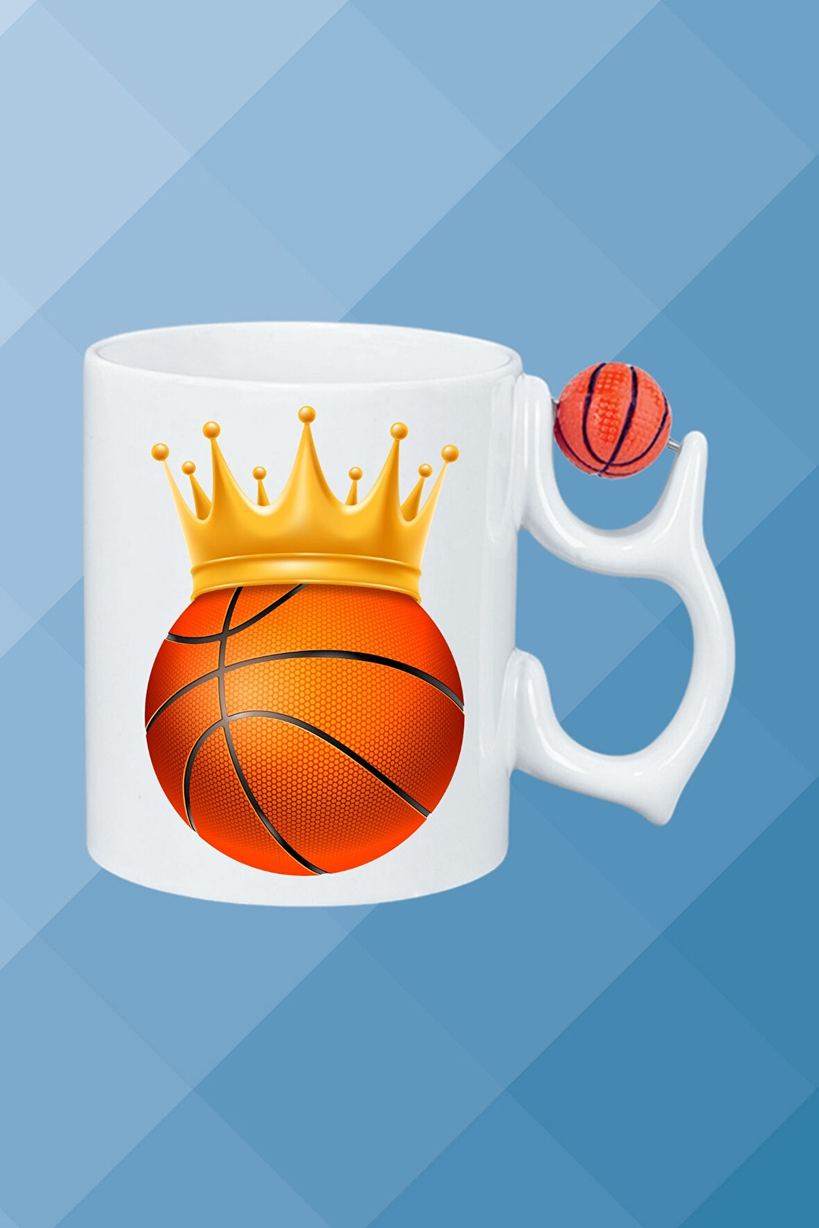 Basketboll Toplu Basket Sever Kupa Bardak Çay Kahve Fincanı-3