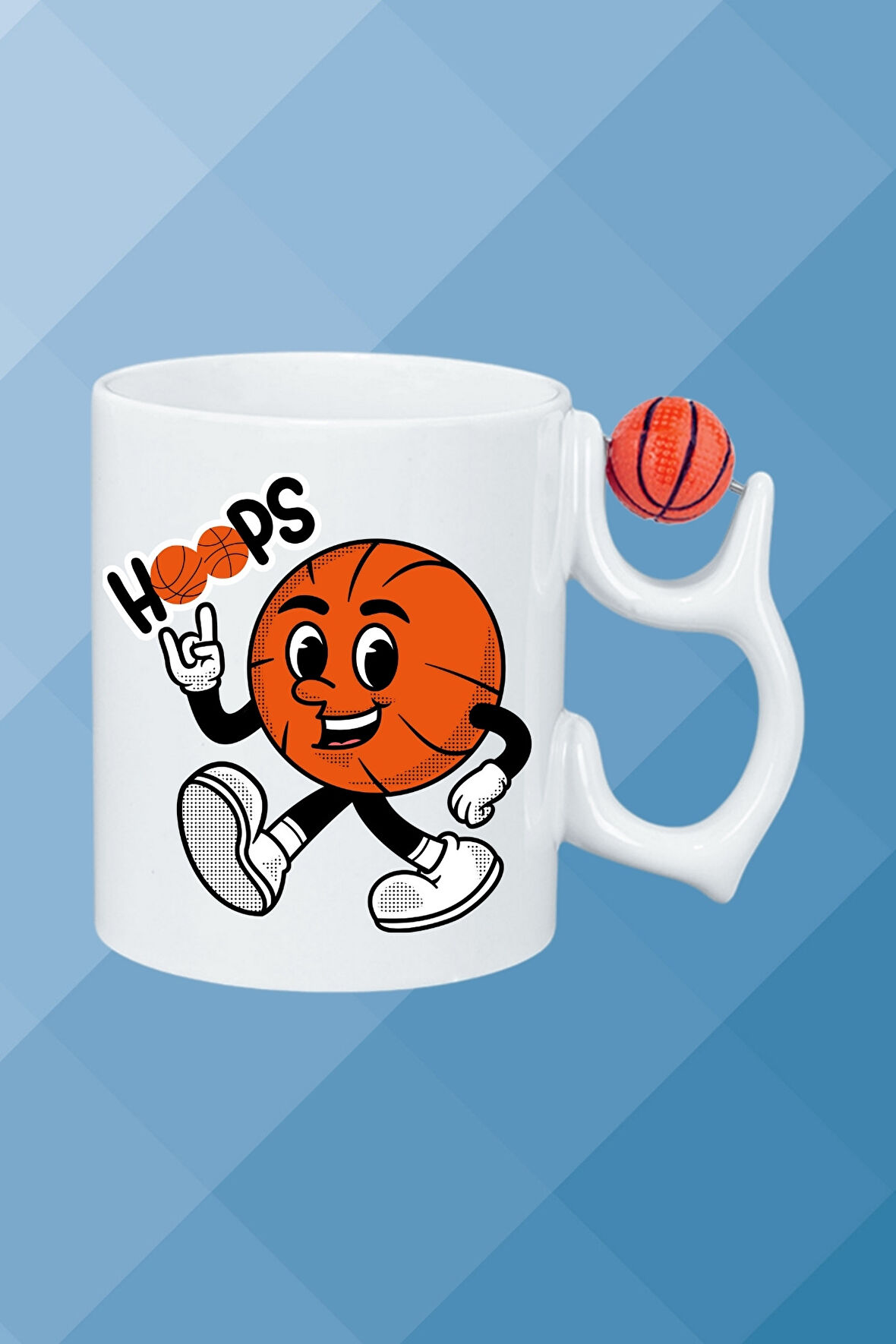 Basketboll Toplu Basket Sever Kupa Bardak Çay Kahve Fincanı-7