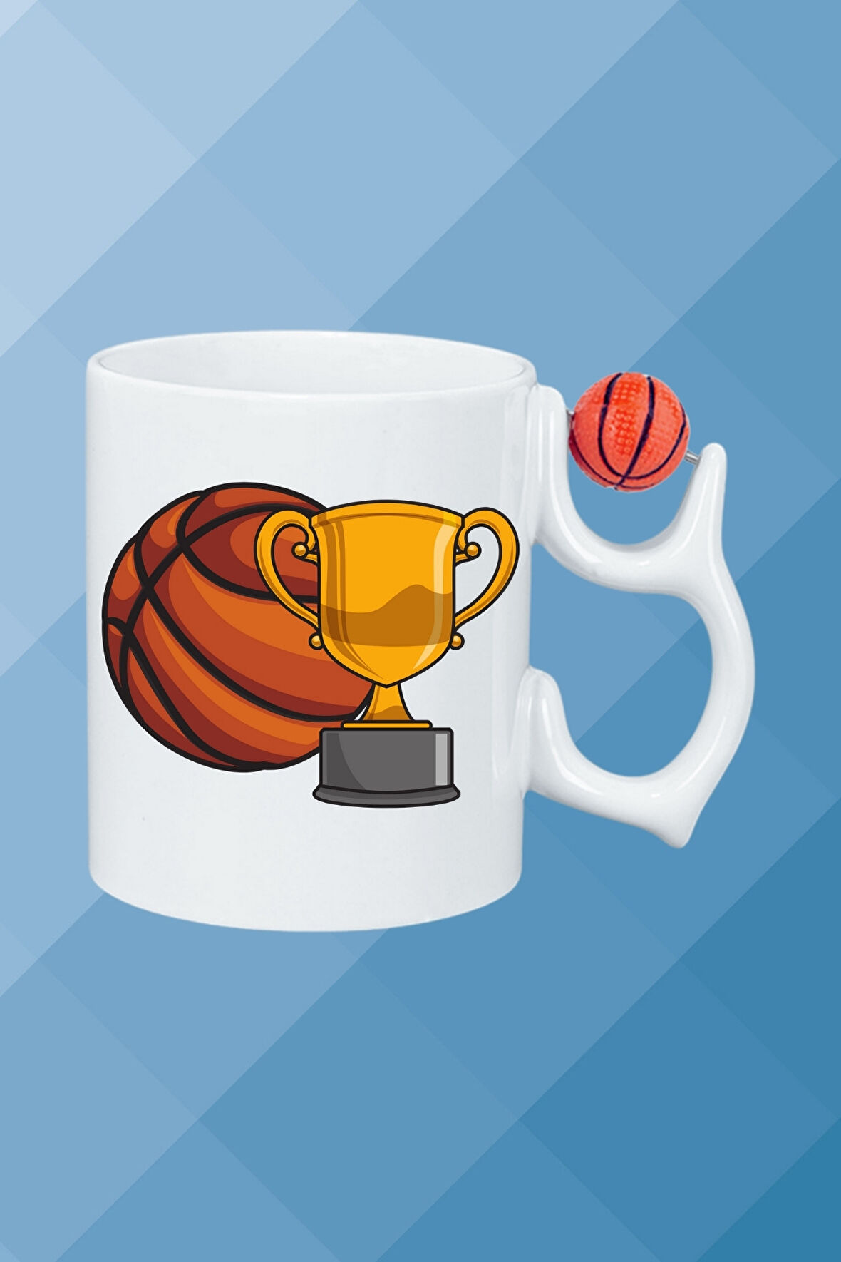 Basketboll Toplu Basket Sever Kupa Bardak Çay Kahve Fincanı-10