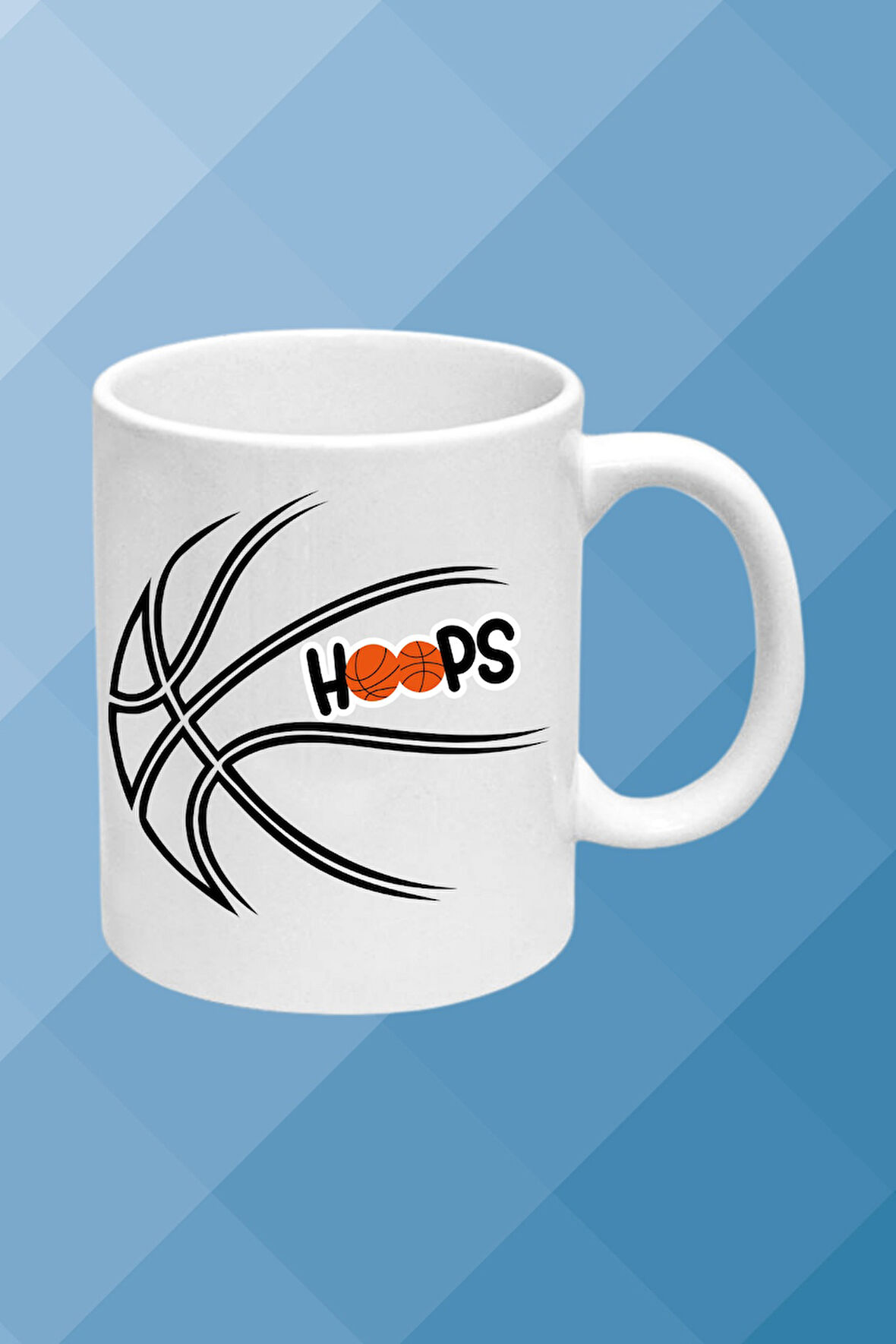 Basketboll Temalı Basket Sever Kupa Bardak Çay Kahve Fincanı-5