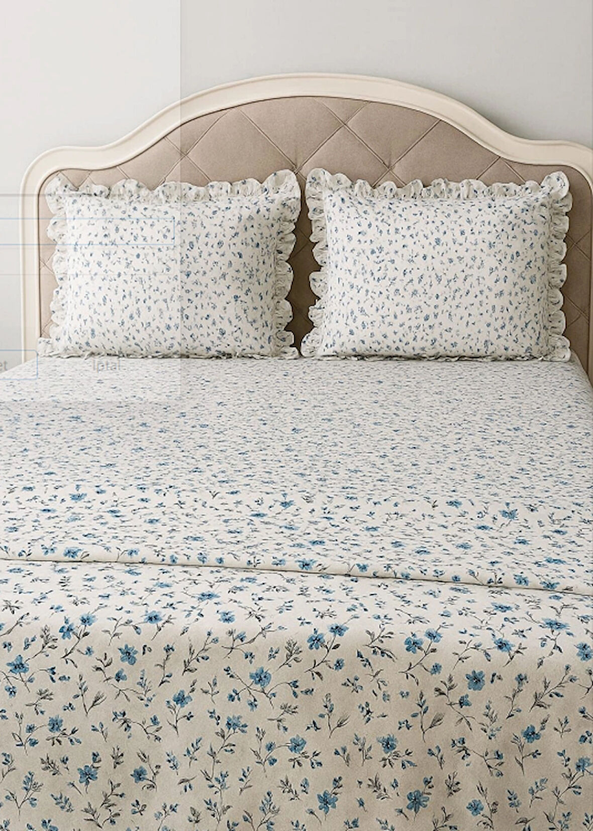 FIRFIRLI YASTIKLI ÇARŞAF SETİ