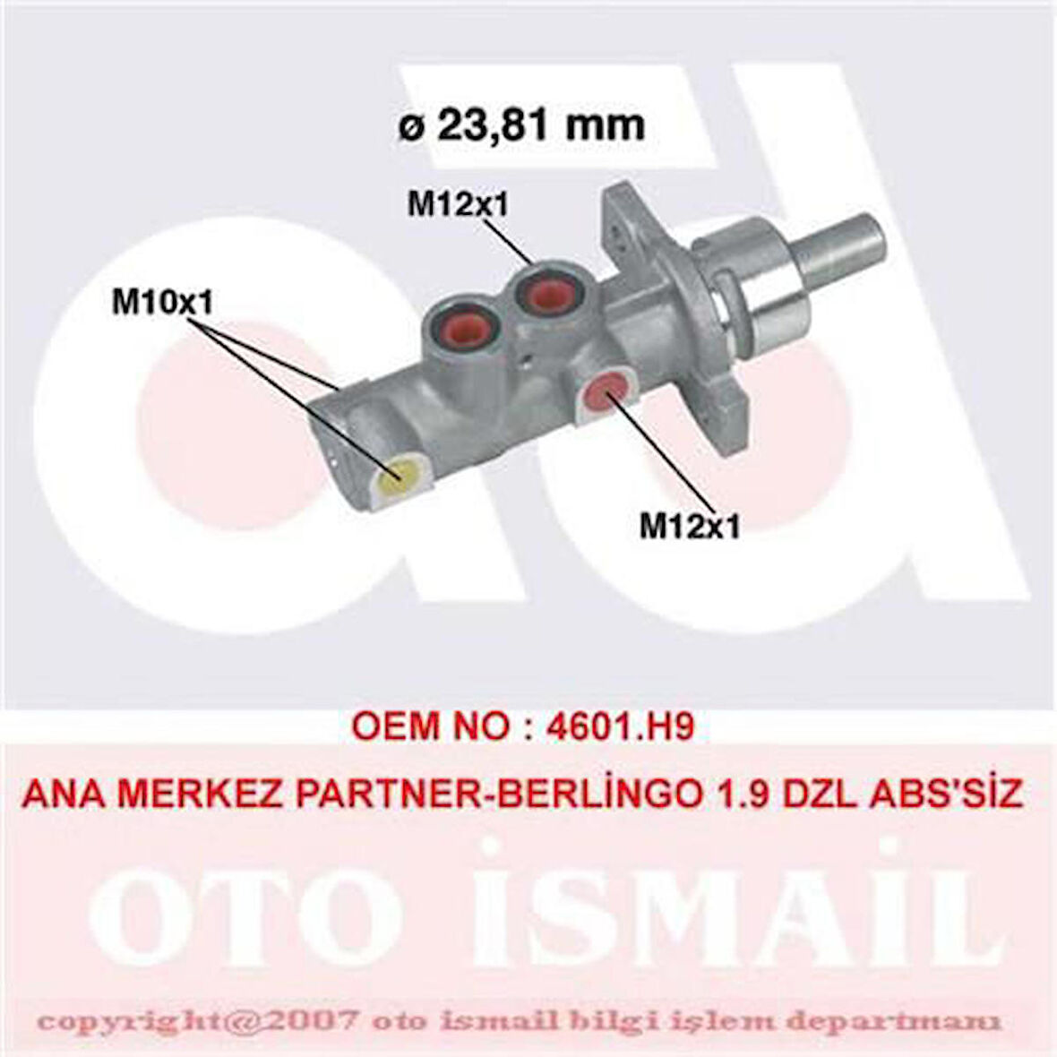 CIFAM Ana Merkez 306 1.8-2.0 16v-1.9d 2.0hdı 97-02 Partner-Berlingo 1.6hdı 06-15 1.9d