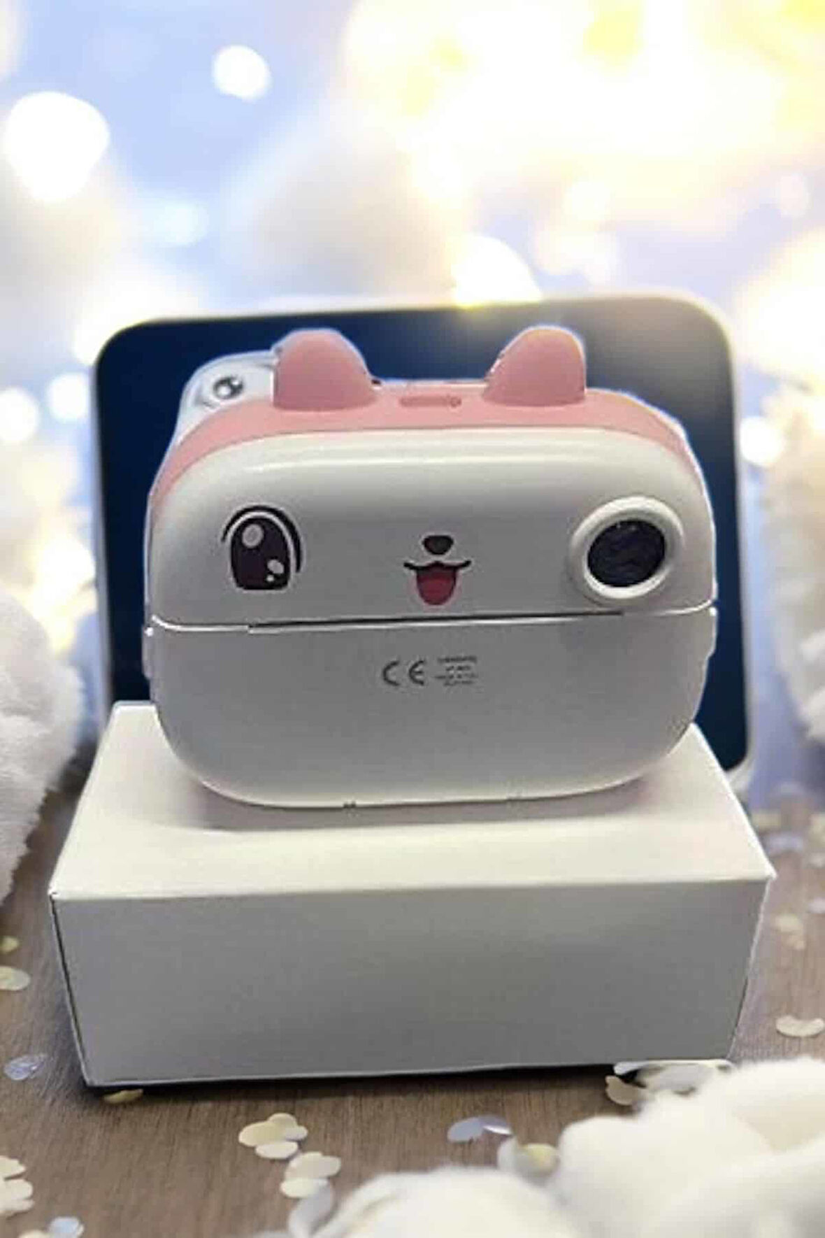 Eğlenceli Çocuk Fotoğraf Makinesi Taşınabilir HD Printer