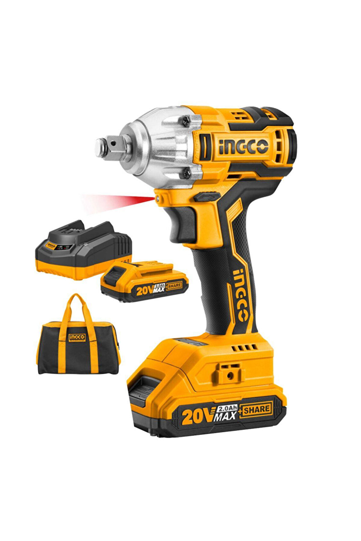 Cıwlı2001 20v Li-ıon Şarjlı Çift Akülü Darbeli Somun Sökme