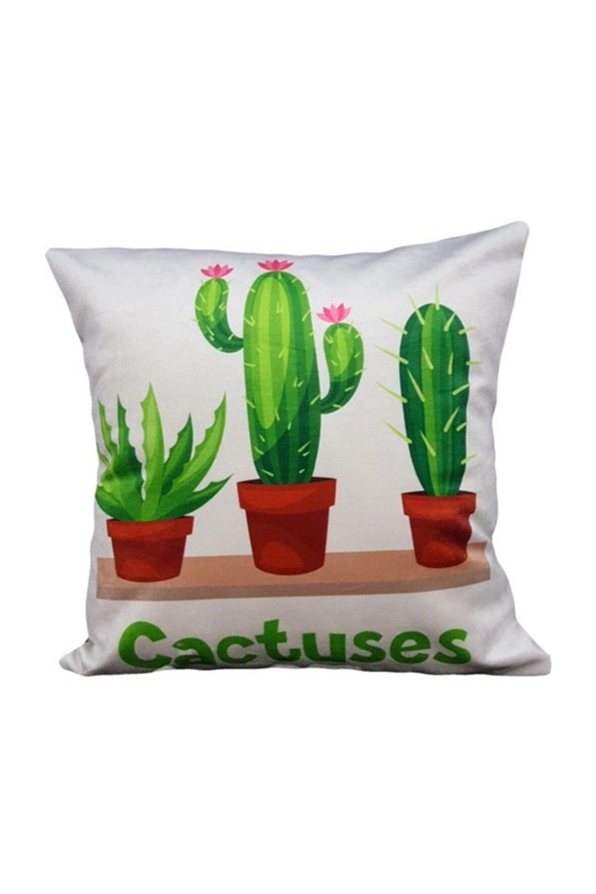 Cactuses Kırlent Kırlent Kılıfı