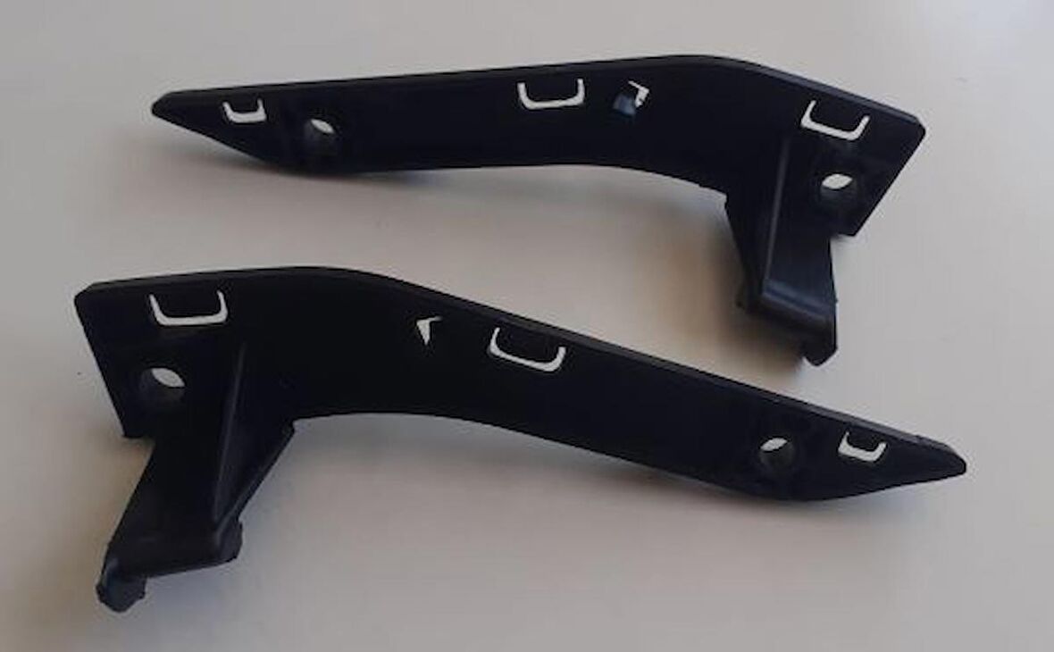 Po Peugeot 2008- 2019 2019 Ön Tampon Bağlantı Braketi Sağ/Sol Set (2 Parça) 1610145680