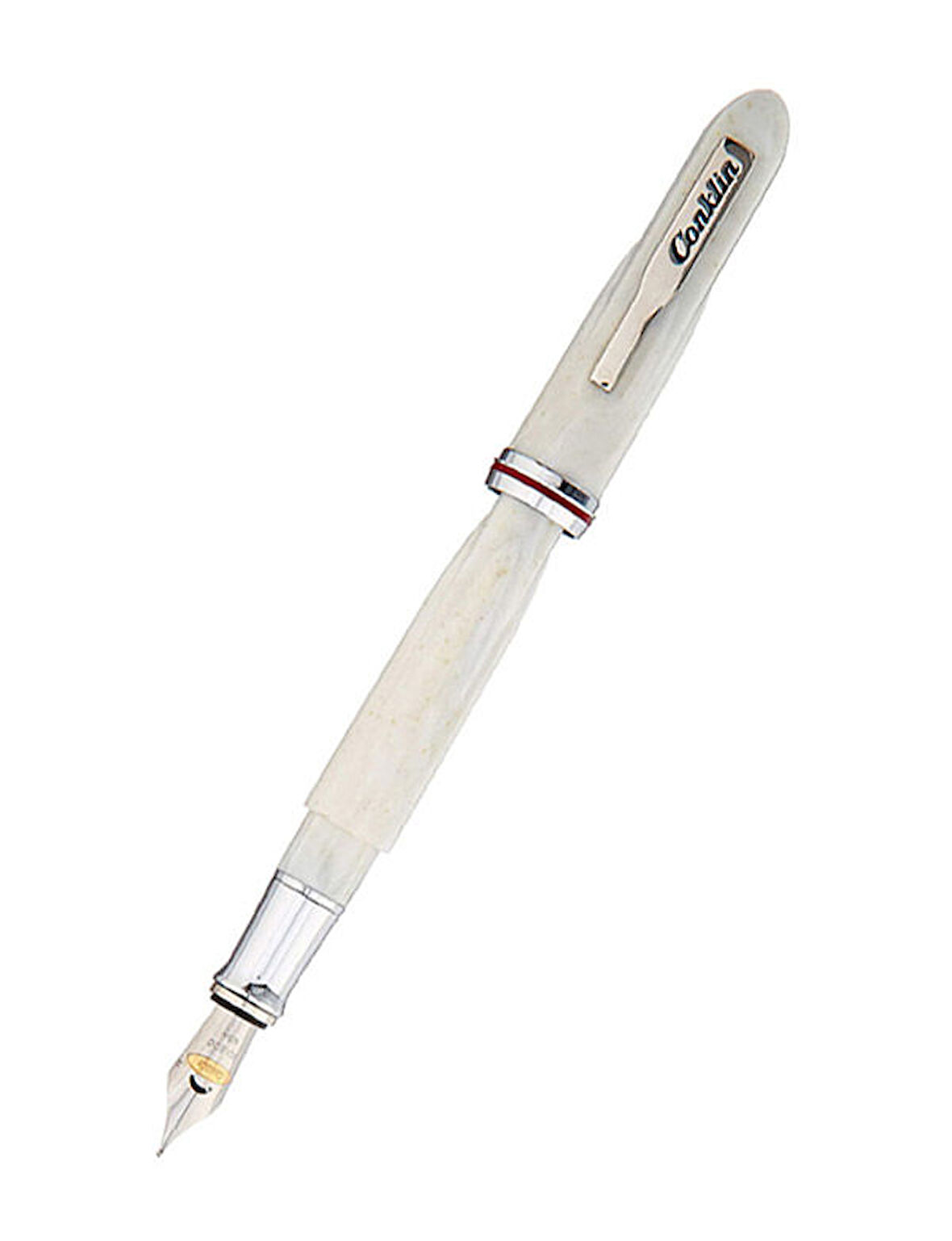 Conklin Empire Stardust White Dolma Kalem B Uç CK75404