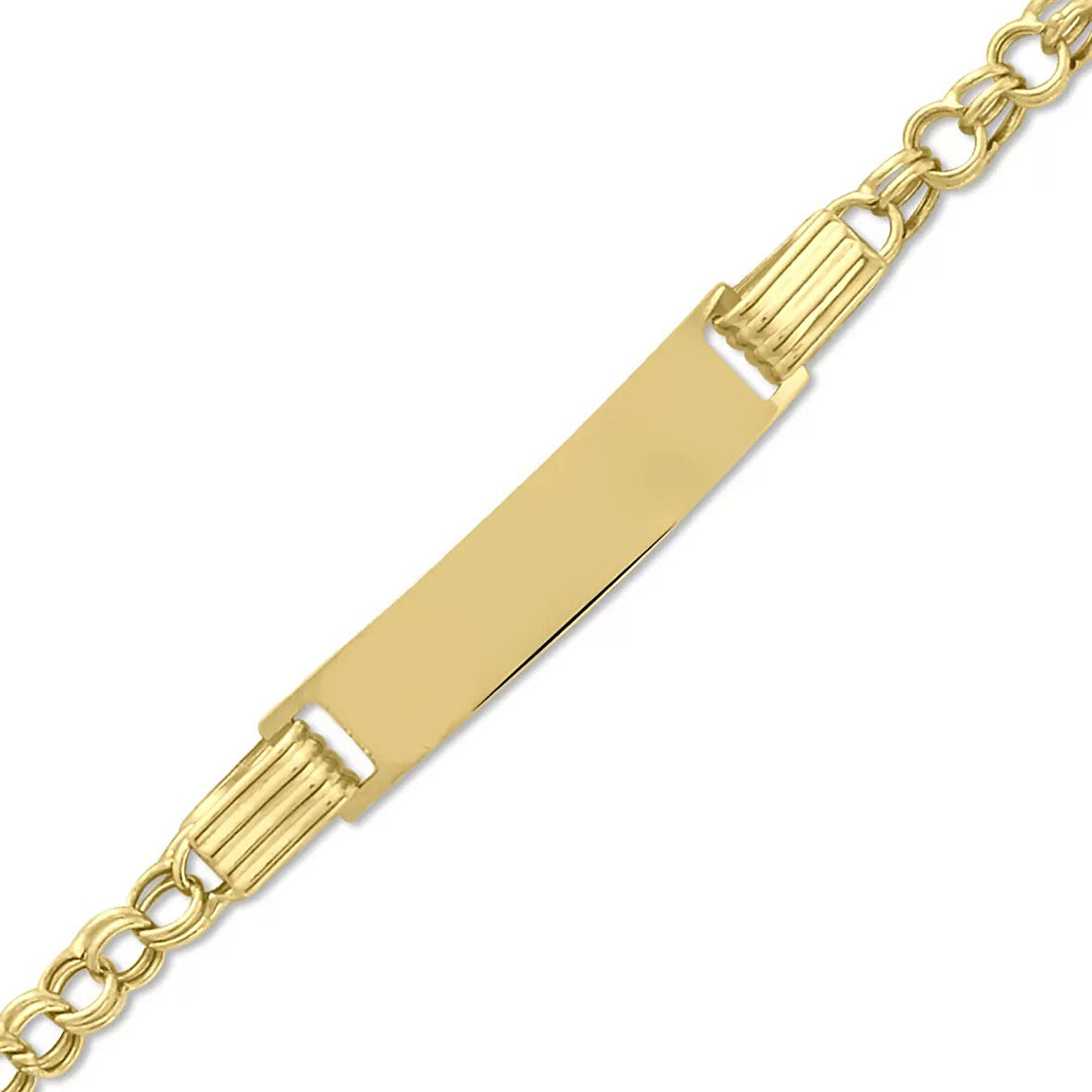 Nazar Boncuklu Altın Çocuk Künyesi (CKN0018)