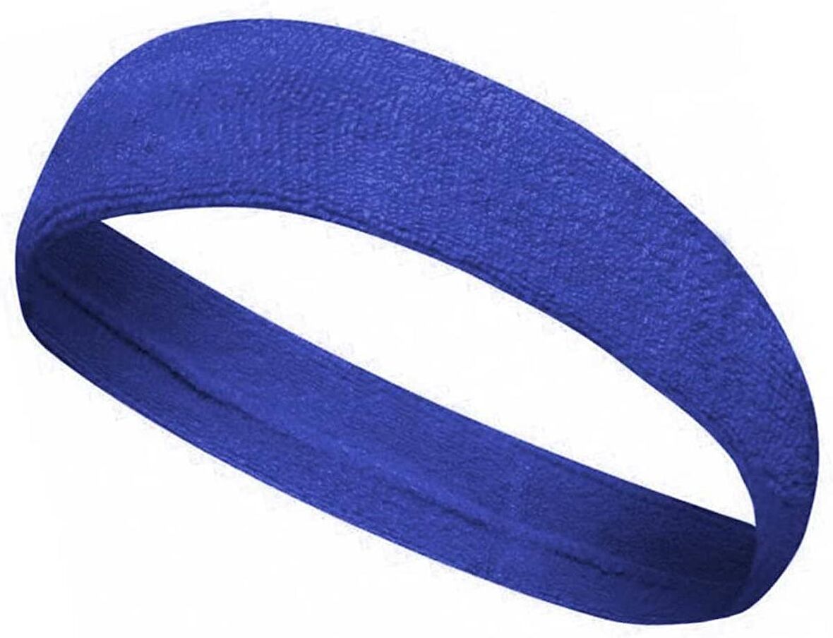 CKSpor Unisex Havlu Ter Bandı Kafa Bandı Tenis Saç Bandı Headband